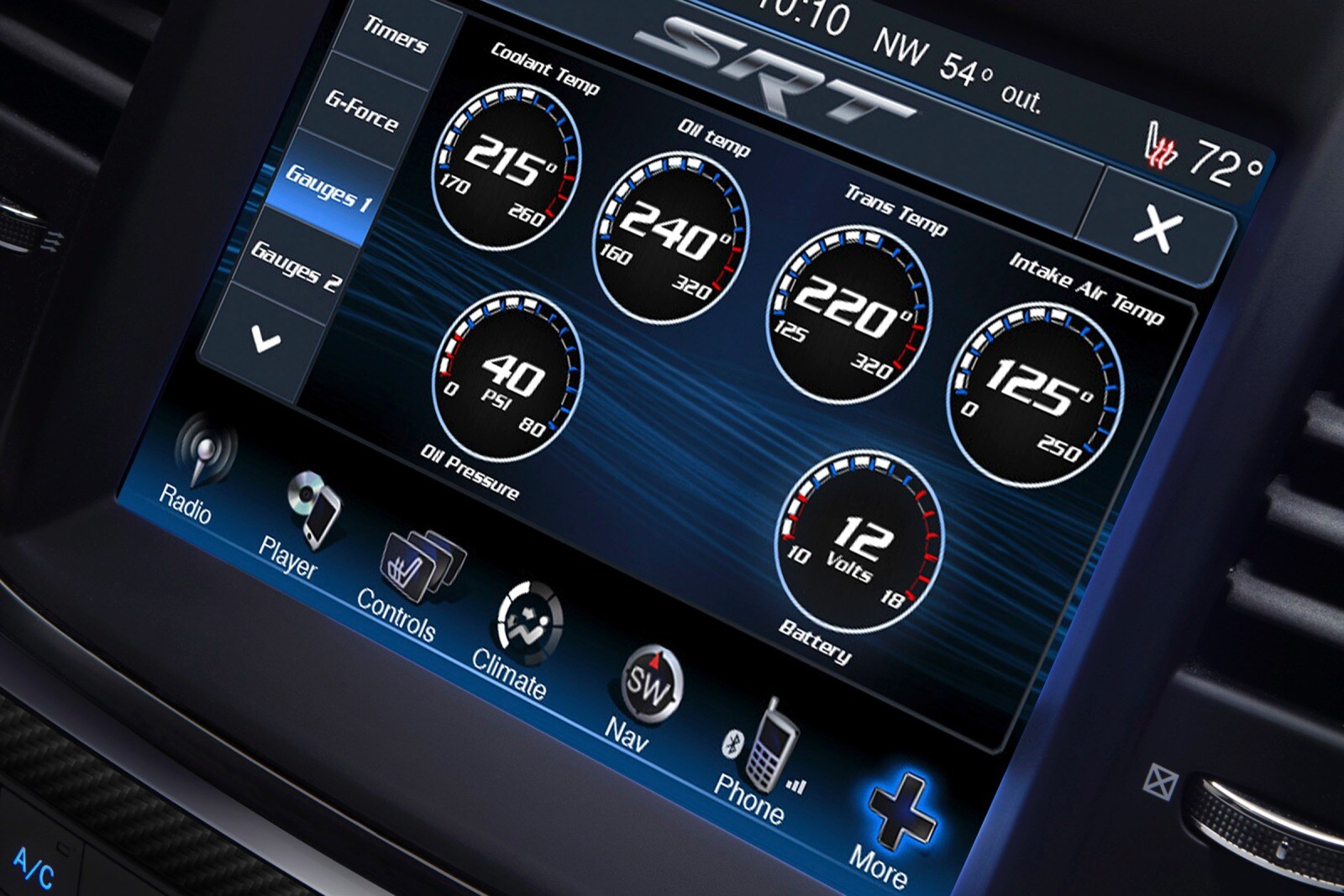 2012 Chrysler 300 interior CC