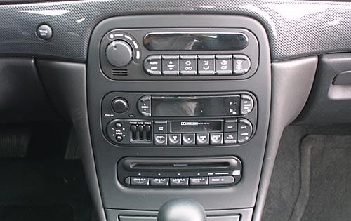 2001 Chrysler 300M interior CC