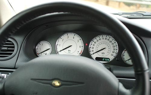 2001 Chrysler 300M interior G