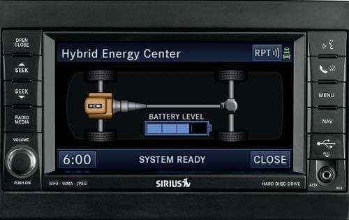 2009 Chrysler Aspen interior CC