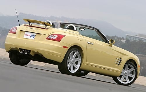 2005 Chrysler Crossfire front safety ACTION