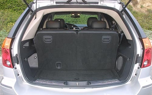 2004 Chrysler Pacifica interior CARGO