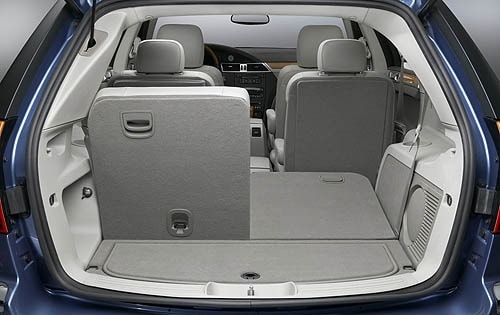 2008 Chrysler Pacifica interior CARGO