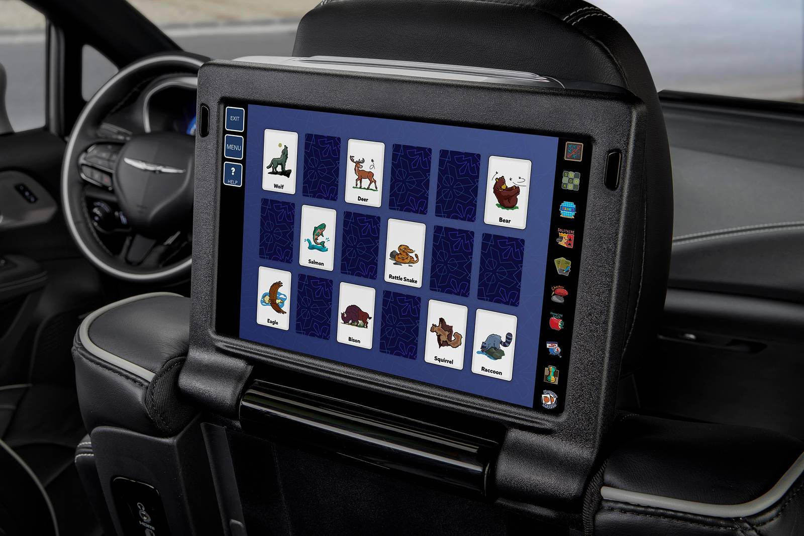 2024 Chrysler Pacifica front safety DETAIL