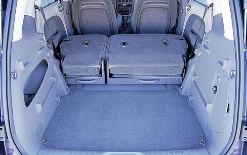 2002 Chrysler PT Cruiser interior CARGO
