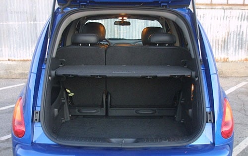 2003 Chrysler PT Cruiser interior CARGO