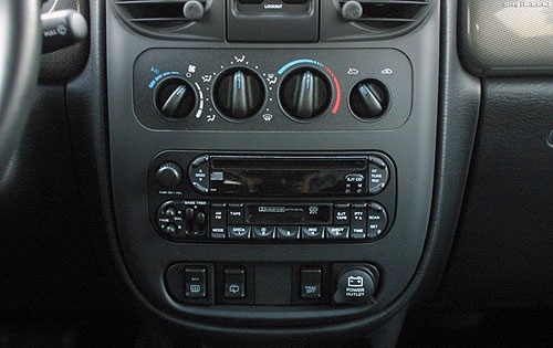 2003 Chrysler PT Cruiser interior CC