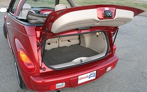 2005 Chrysler PT Cruiser interior CARGO