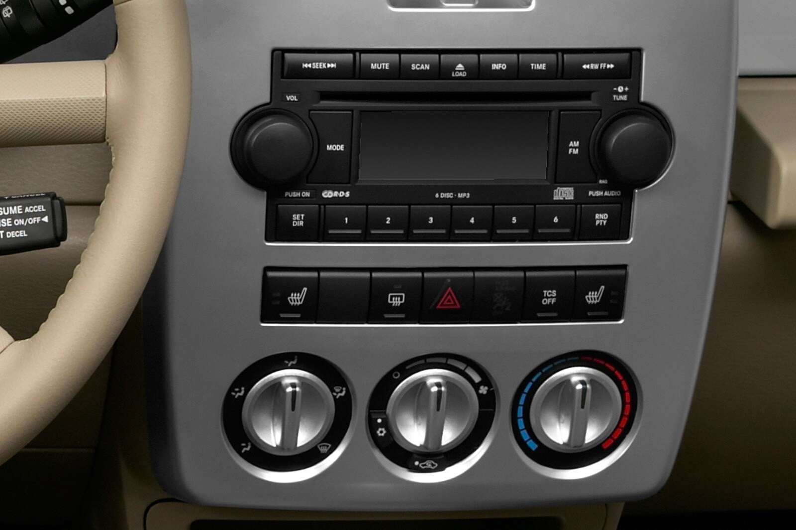 2007 Chrysler PT Cruiser interior CC