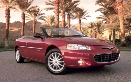 2001 Chrysler Sebring LX 2 dr convertible