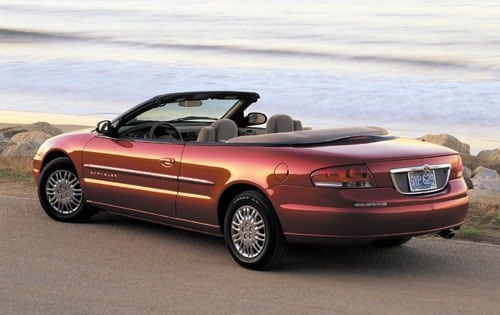 2001 Chrysler Sebring exterior RQ