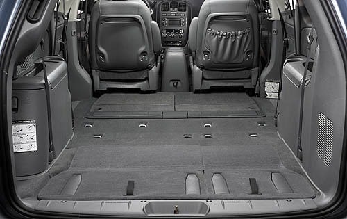 2007 Dodge Caravan interior CARGO