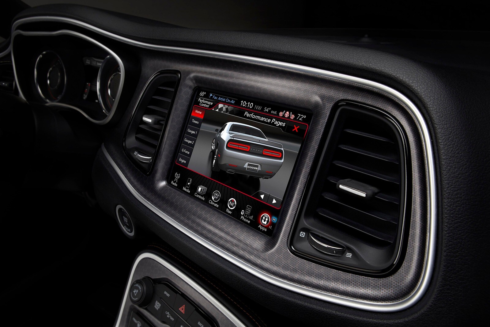 2018 Dodge Challenger interior CC