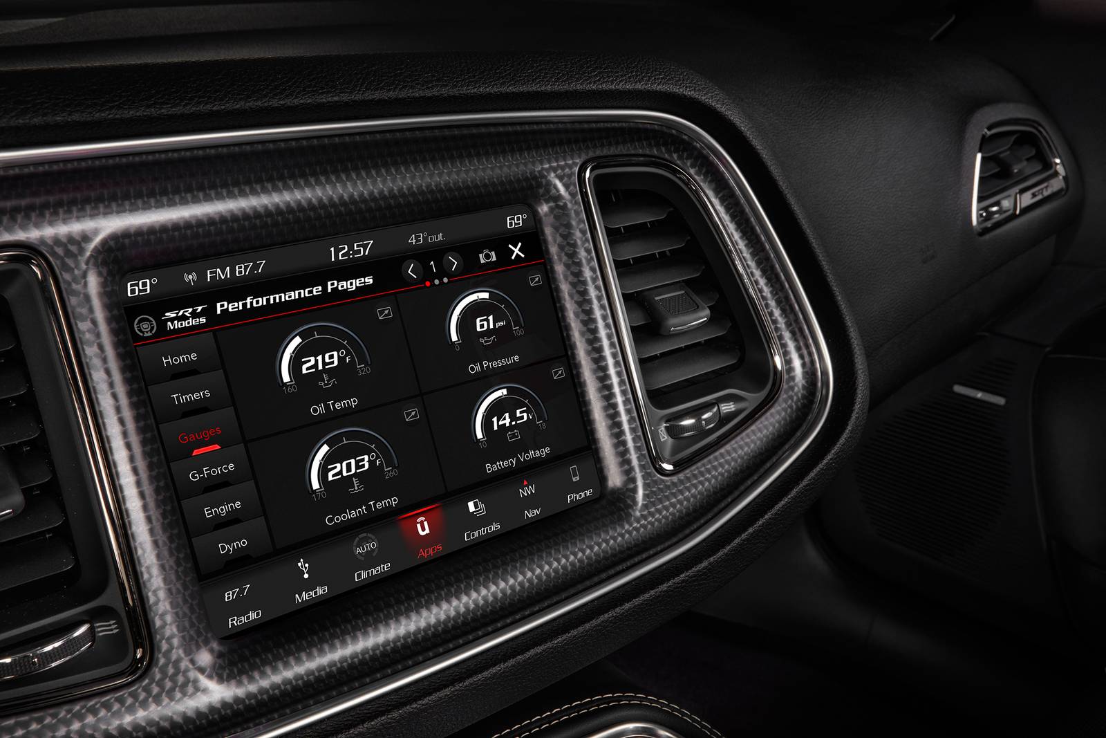 2019 Dodge Challenger interior CC