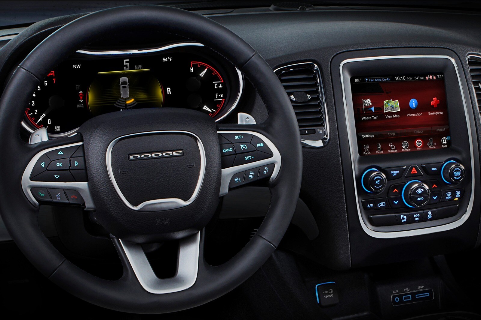 2014 Dodge Durango front safety D