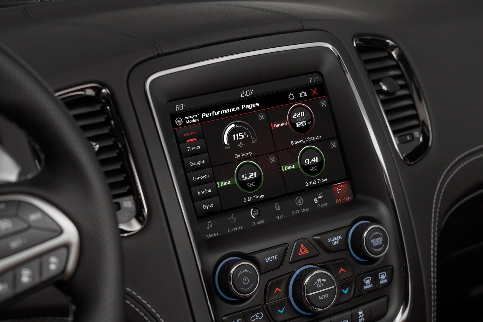 2018 Dodge Durango interior CC