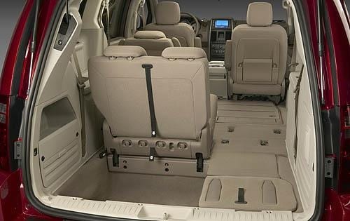 2008 Dodge Grand Caravan interior CARGO