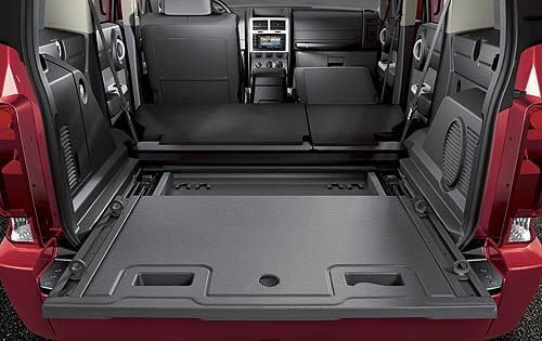 2007 Dodge Nitro interior CARGO