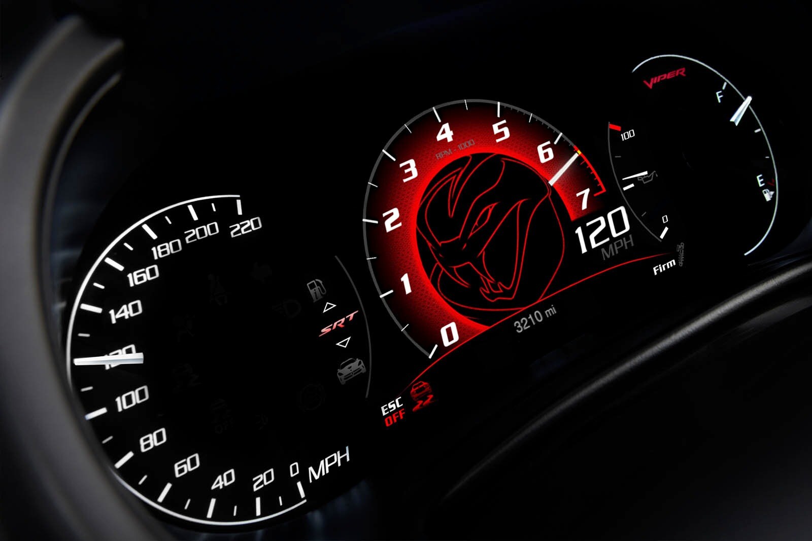 2013 Dodge SRT Viper interior G