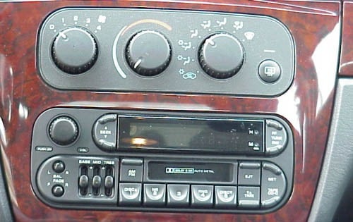 2001 Dodge Stratus interior CC