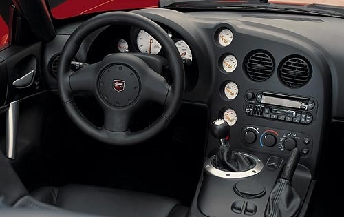 2003 Dodge Viper SRT-10 Interior