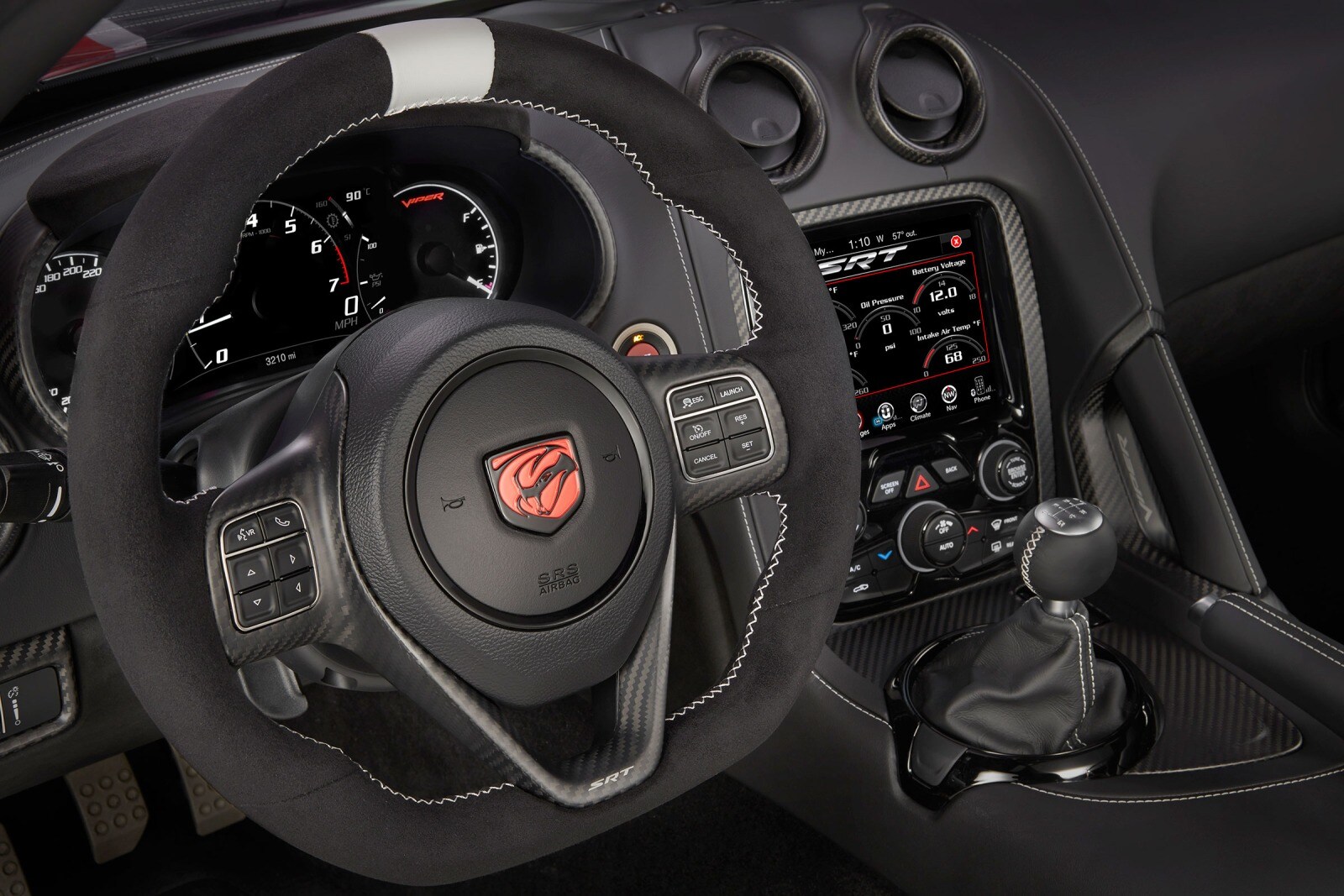 2017 Dodge Viper interior SWD