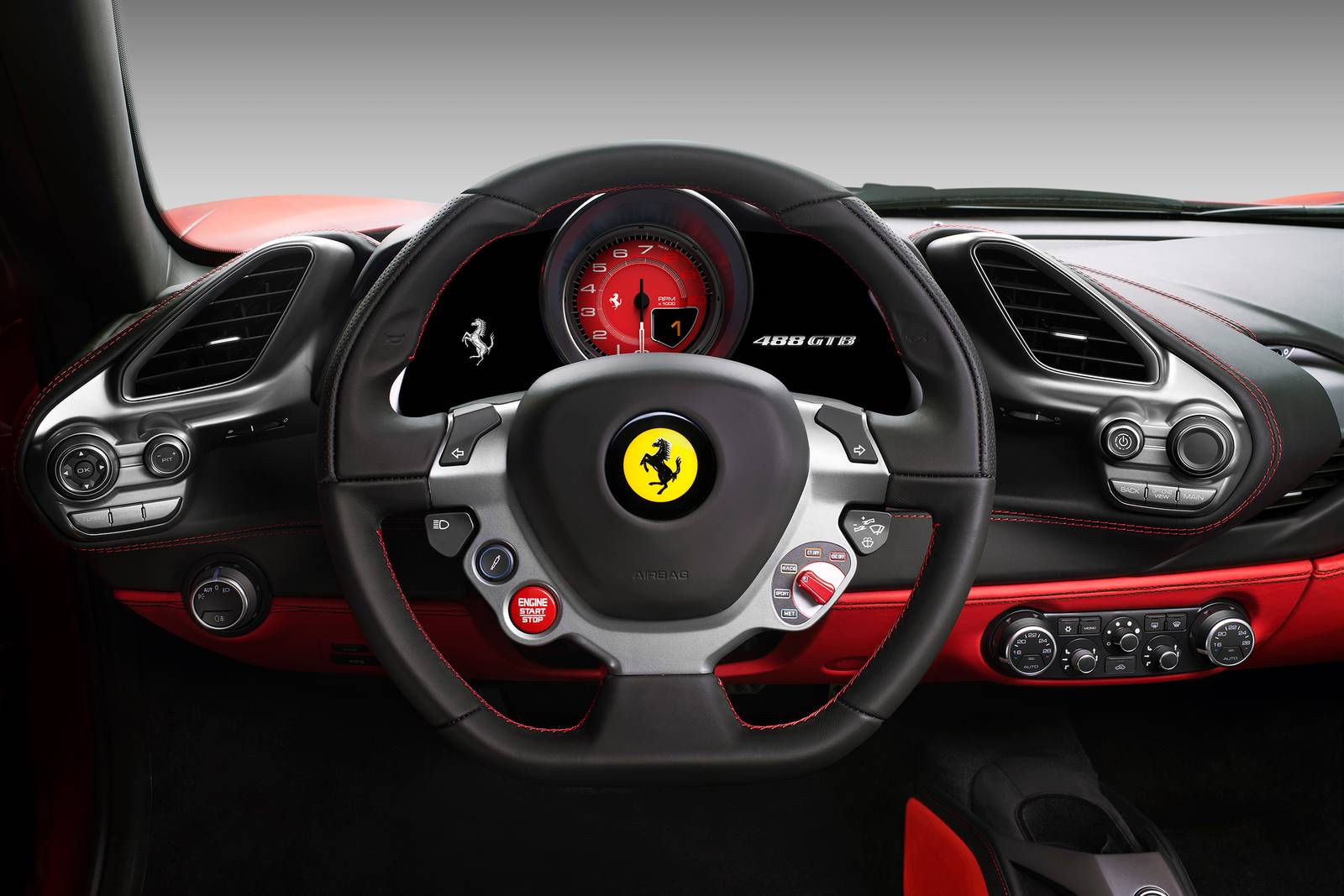 2016 Ferrari 488 interior SWD