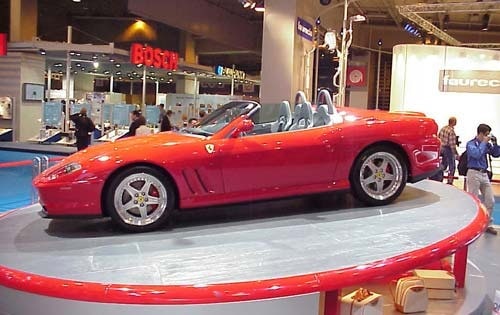 2001 Ferrari 550 exterior F