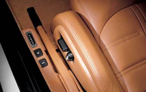 2002 Ferrari 575M interior DETAIL