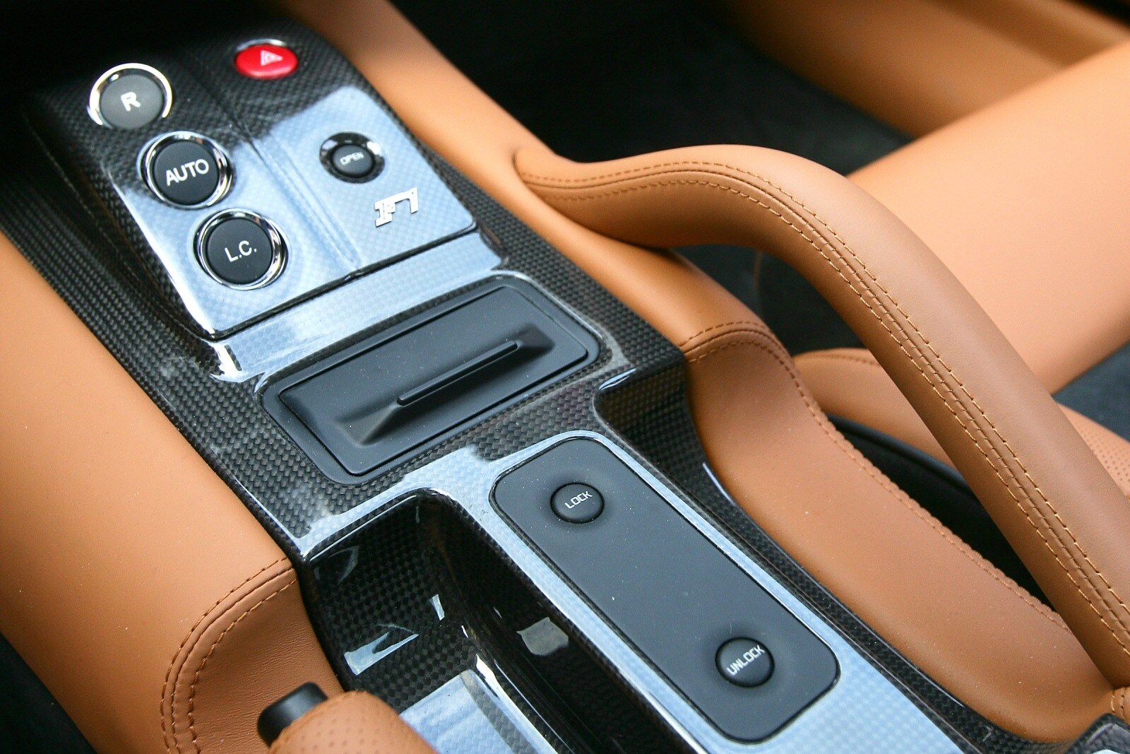 2010 Ferrari 599 interior DETAIL