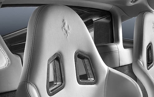 2006 Ferrari F430 interior DETAIL
