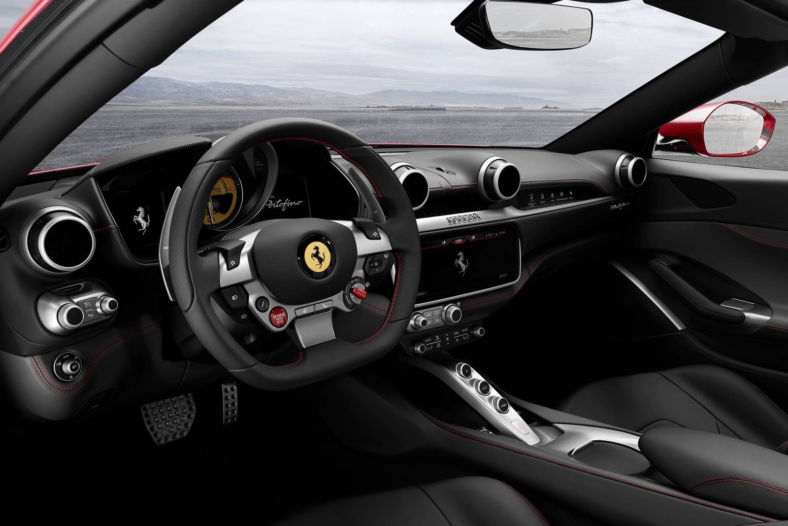 2018 Ferrari Portofino interior SWD