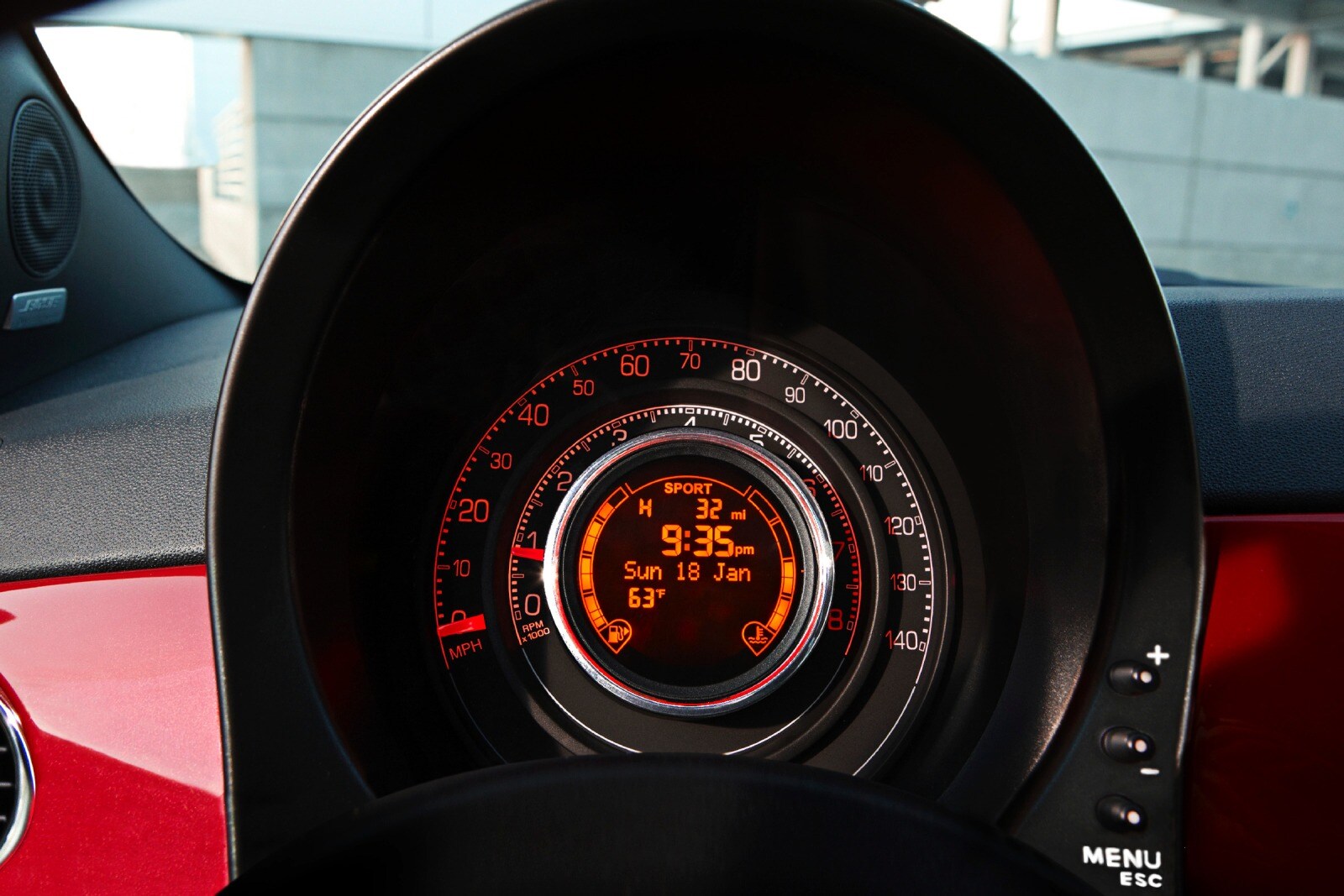 2012 Fiat 500 interior G