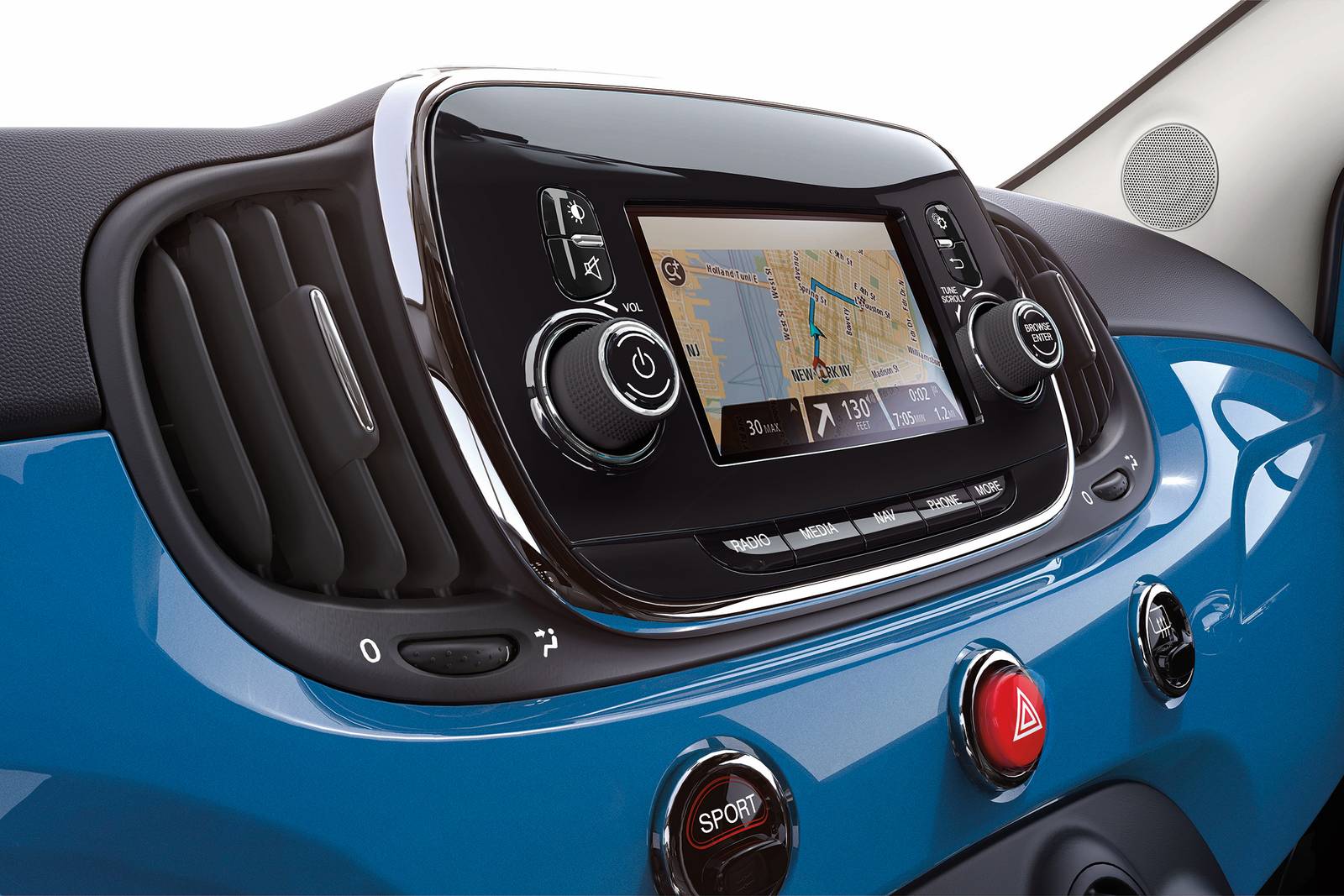2019 FIAT 500 interior CC