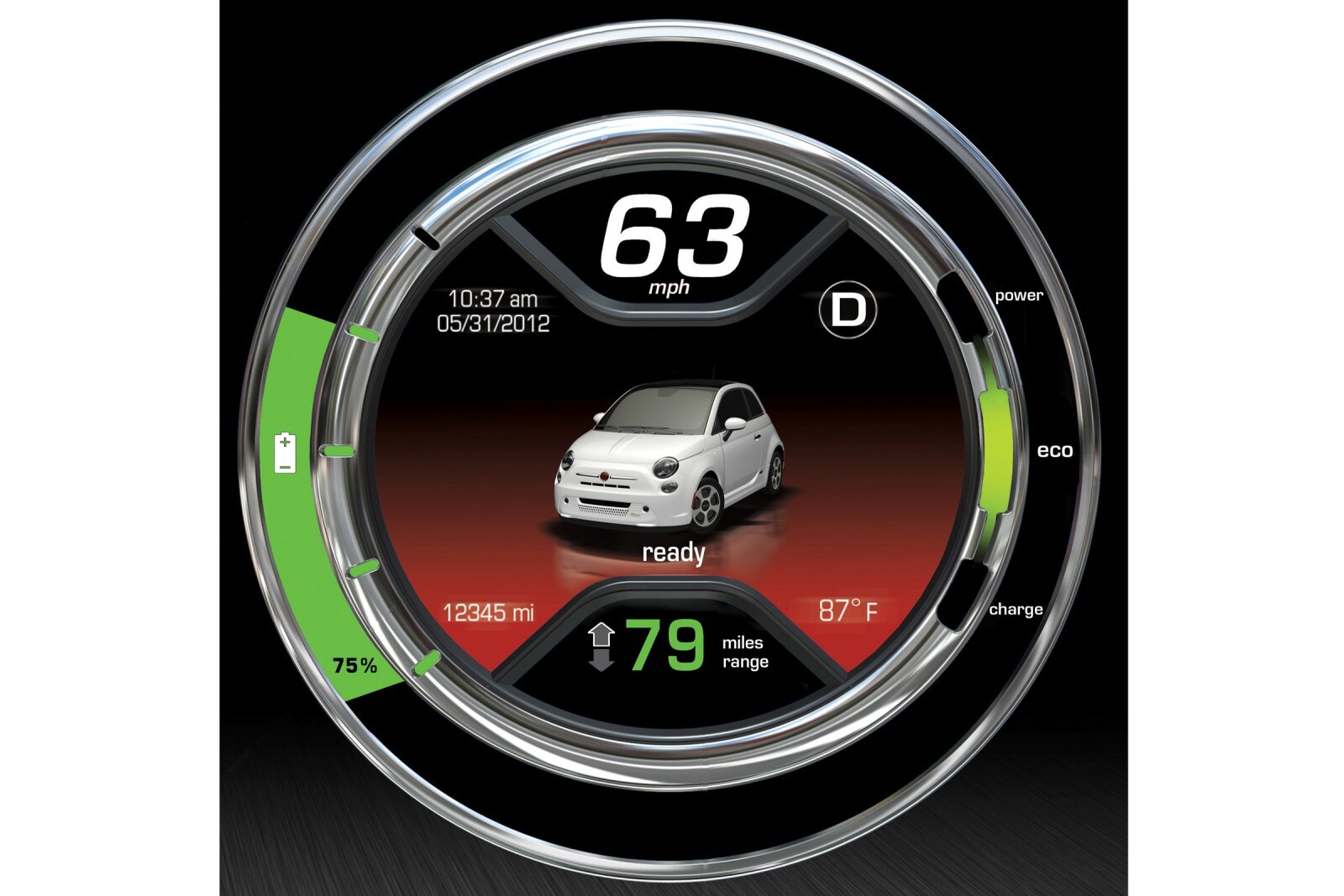 2017 Fiat 500 interior G