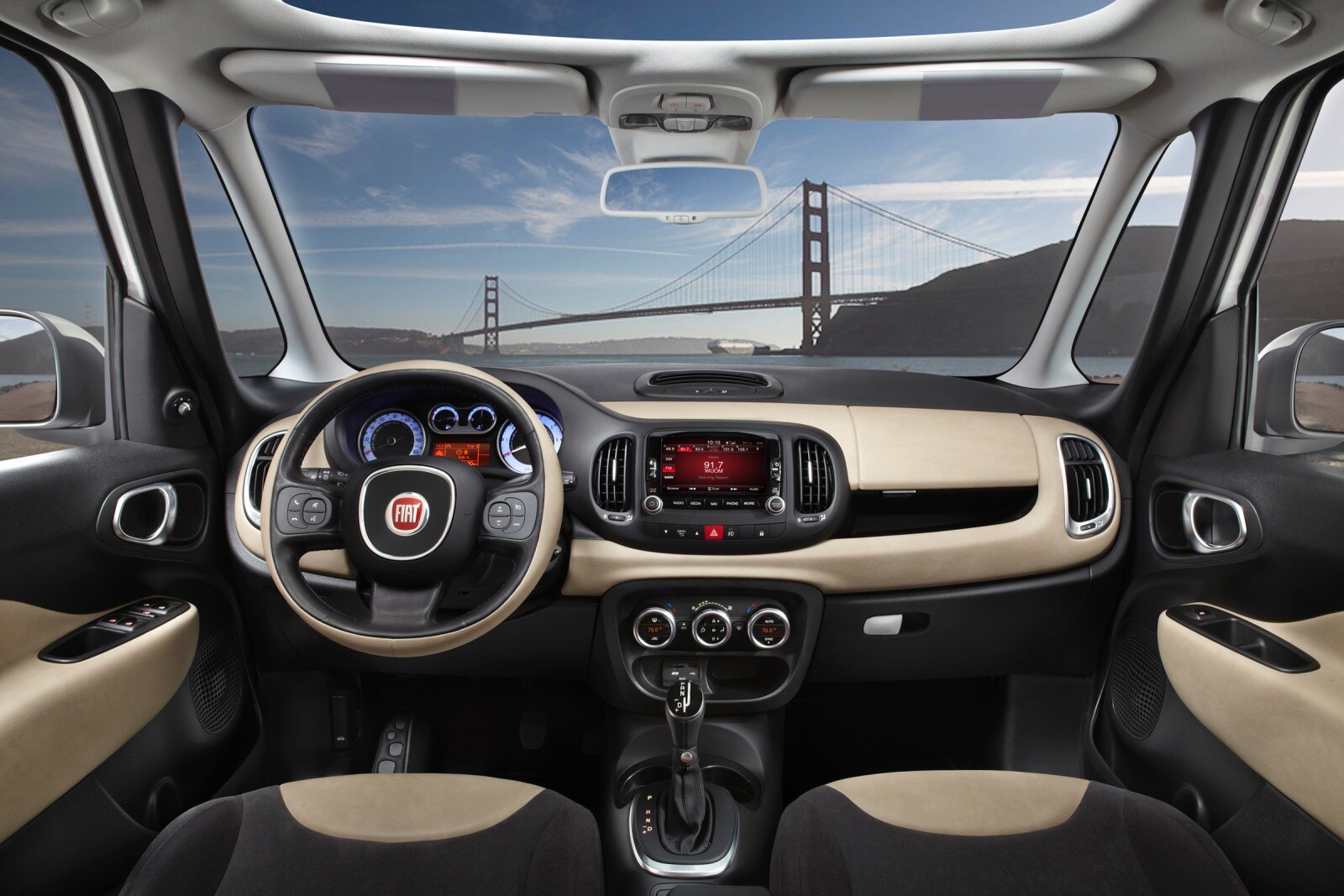 2017 Fiat 500 front safety D