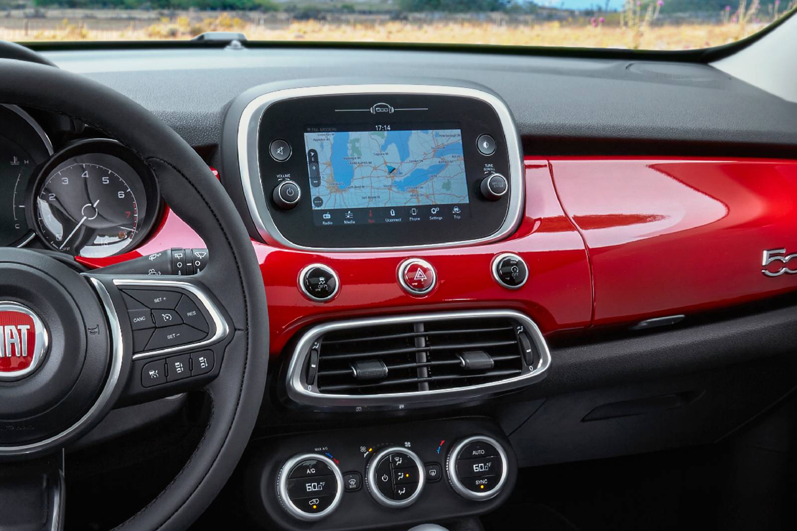 2020 FIAT 500X interior CC