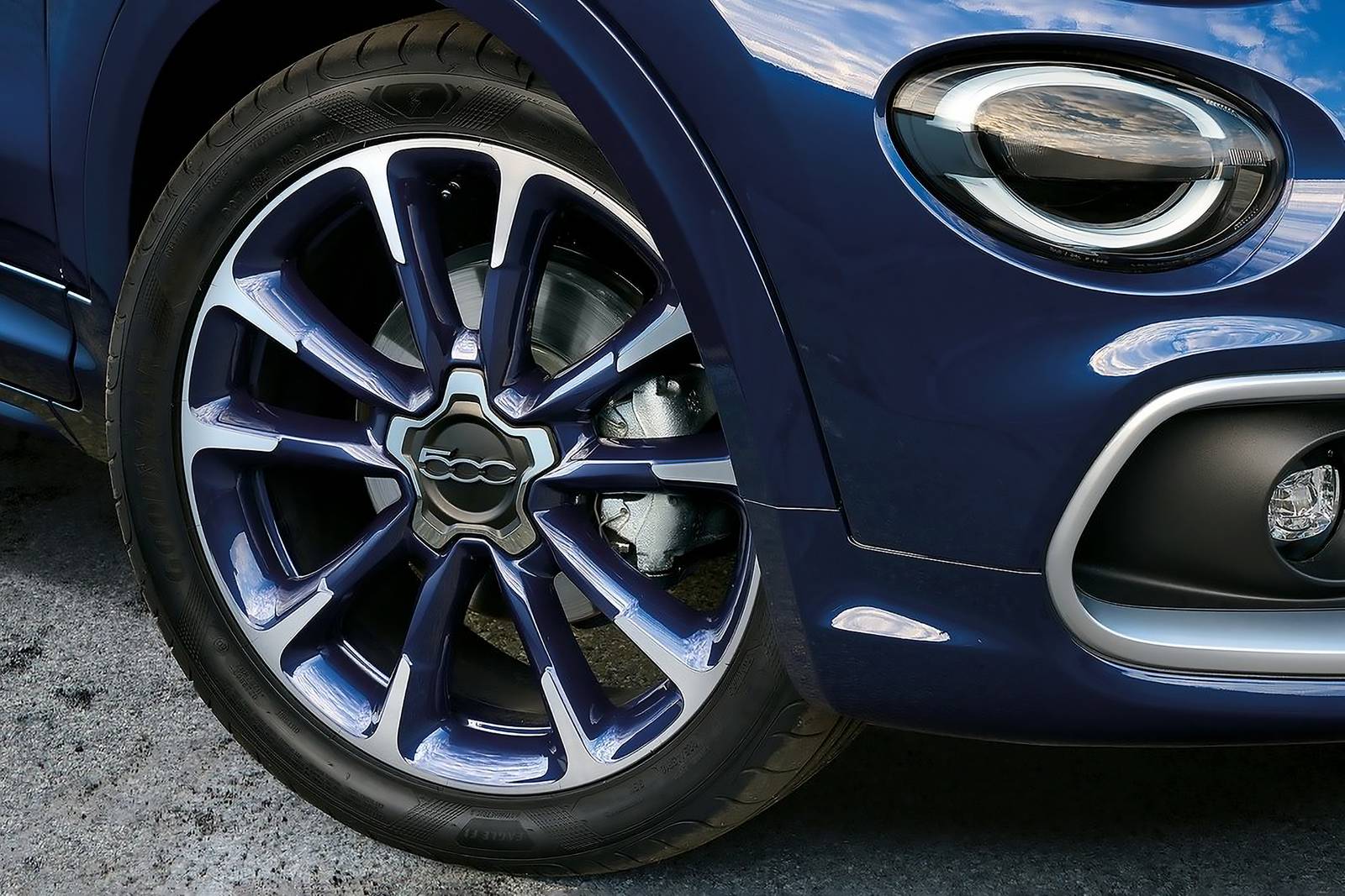 2022 Fiat 500x exterior W