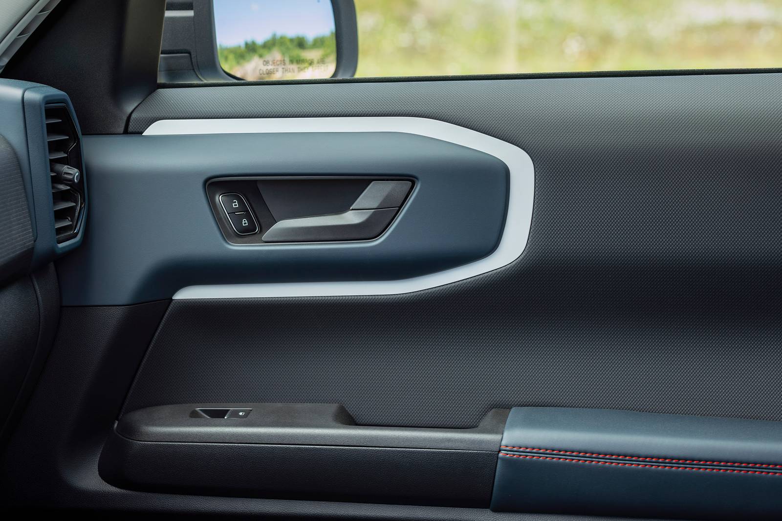 2025 Ford Bronco front safety DETAIL