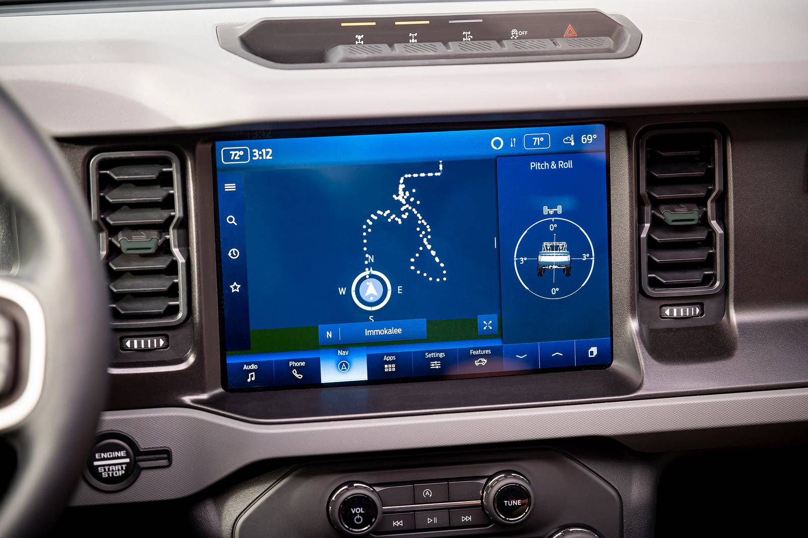 2022 Ford Bronco front safety CC