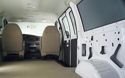 2008 Ford Econoline Wagon interior CARGO