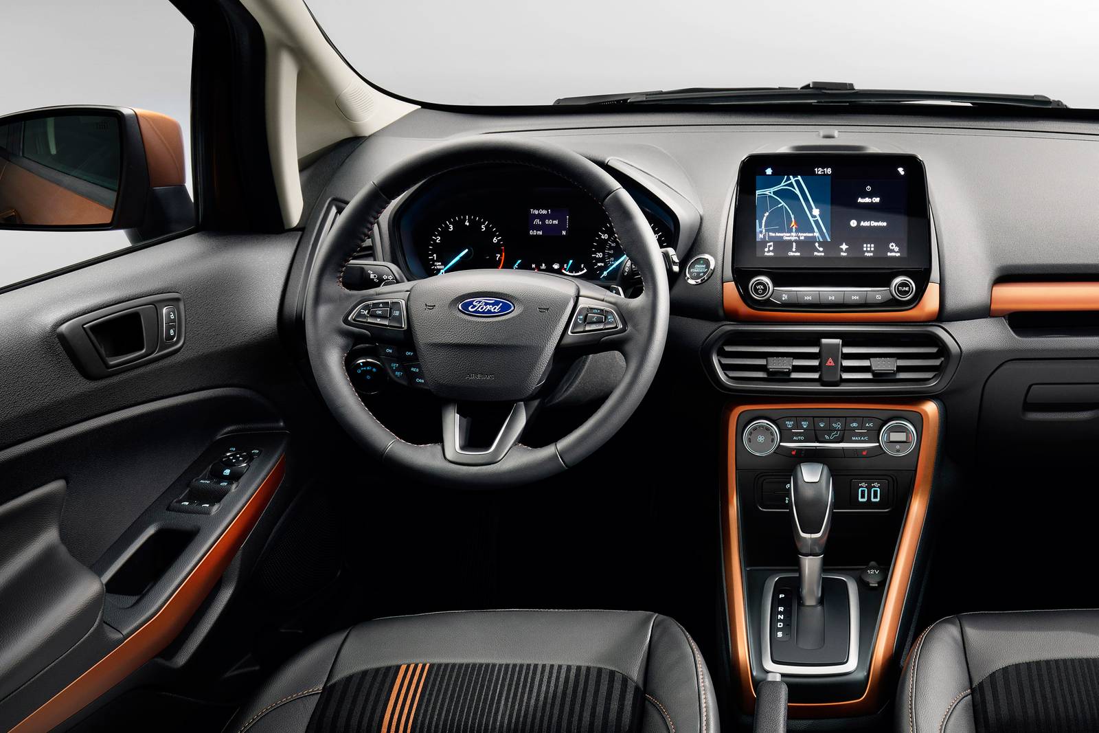 2018 Ford Ecosport interior SWD