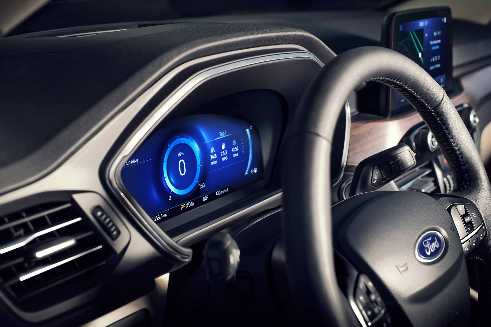 2020 Ford Escape interior DETAIL