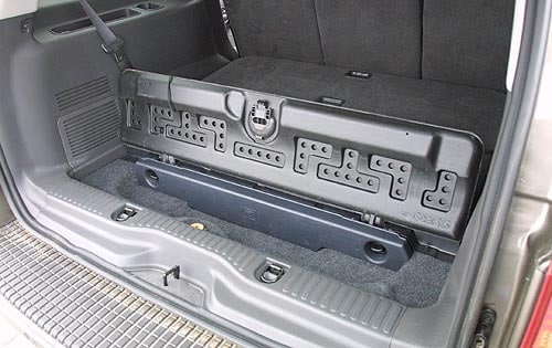 2002 Ford Explorer interior CARGO