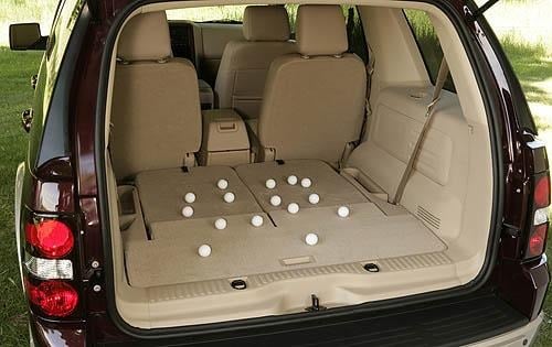 2008 Ford Explorer interior CARGO