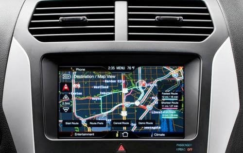 2011 Ford Explorer interior CC