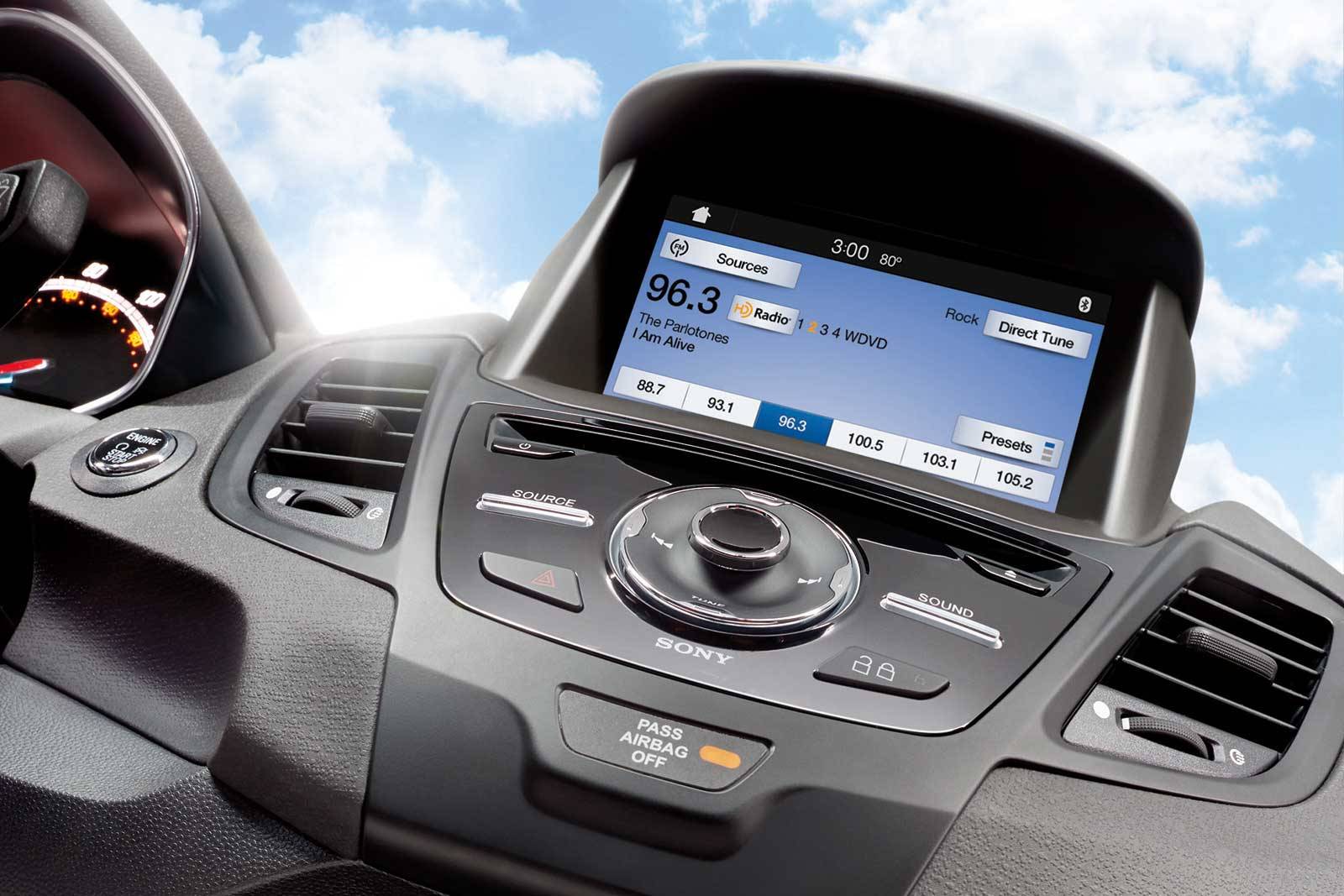 2017 Ford Fiesta interior CC