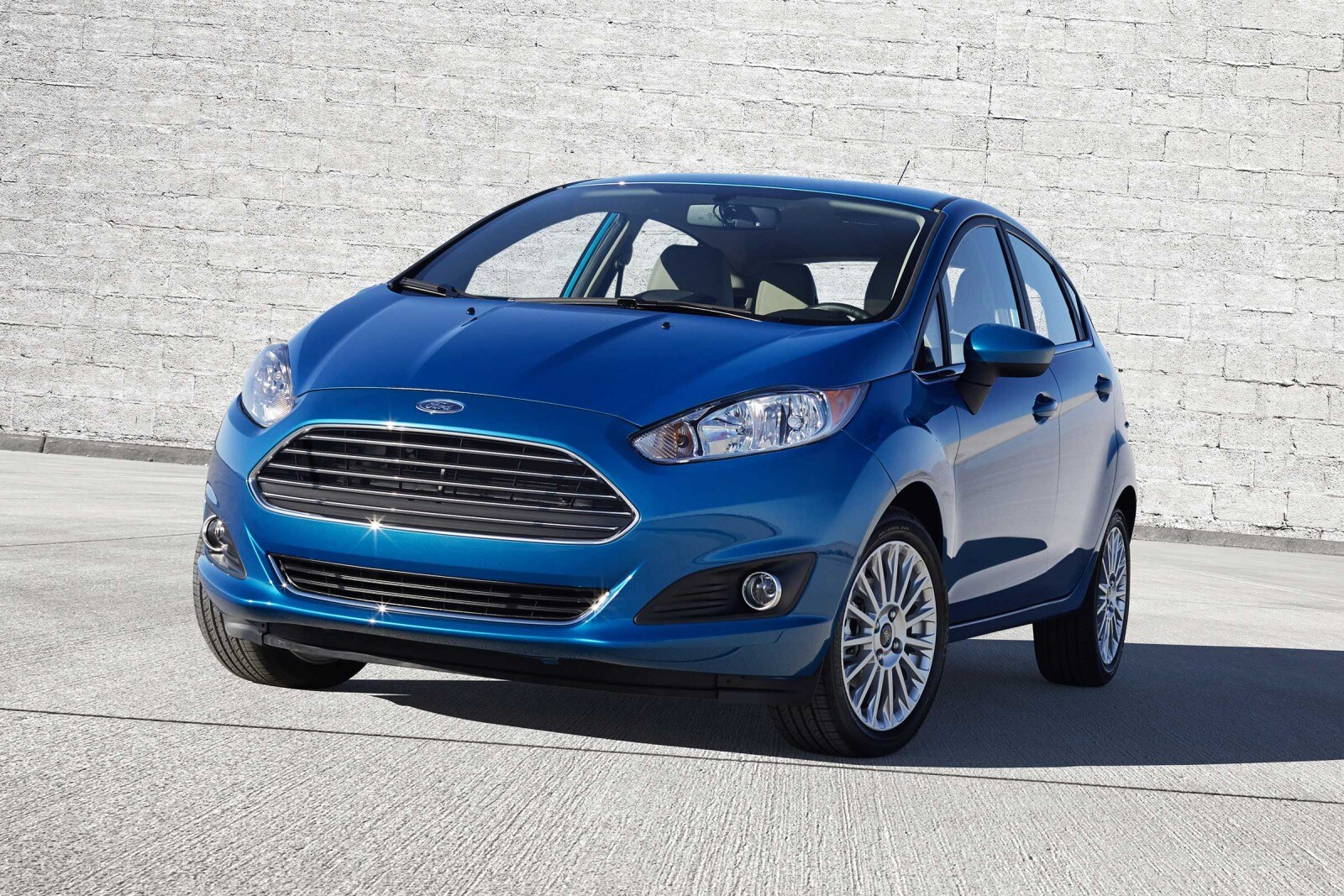 Ford Fiesta Titanium 4dr Hatchback Exterior Shown