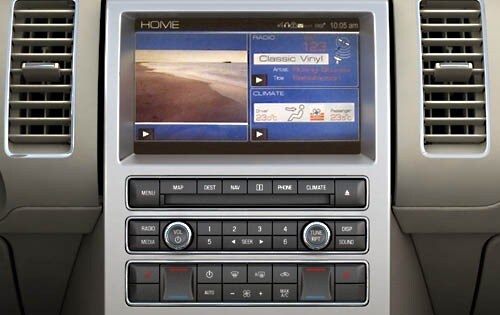 2009 Ford Flex interior CC