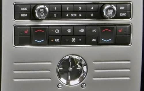 2011 Ford Flex interior CC